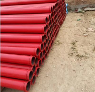 China 5 inch 4.5mm Concrete Delivery Hardened Pipe Customized For Concrete Pump Line for sale