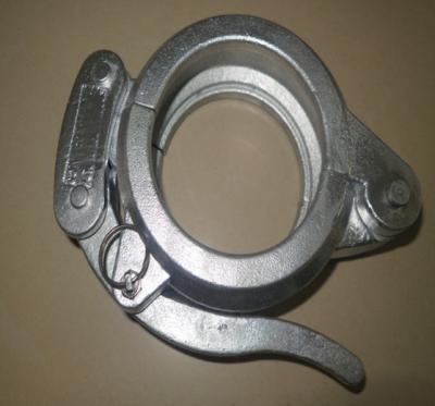 China High Temperature Forged Concrete Pump Clamp Coupling Convenient High Safety for sale