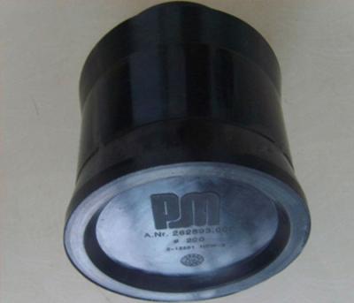 China Putzmeister Concrete Pump Accessory Rubber Piston Black Water Resistance OEM ODM for sale