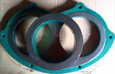 China Anti Wear Steel Cutting Ring Concrete Pump Spares Wear Plate For PM Sany Cifa for sale