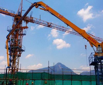 Chine Pompe concrète de tour concrète de distributeur plaçant très efficace fiable de boom à vendre