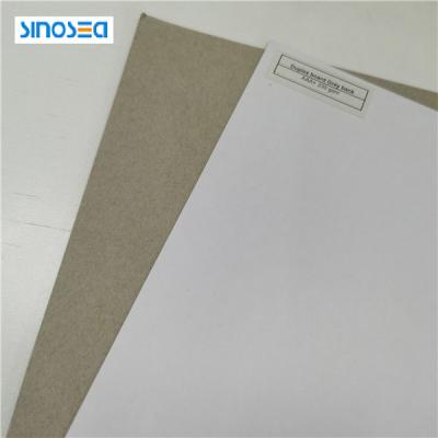 China Duplex Paperboard Board Gray Specialty Paper With Good Moisture Proof Softness for sale