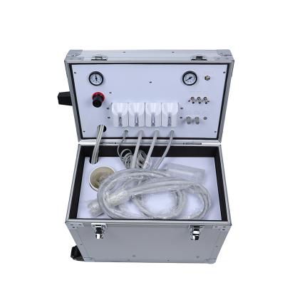 China Acrylic High Quality Dental Lab Equipment Mobile Cart Portable Dental Turbine Unit for sale