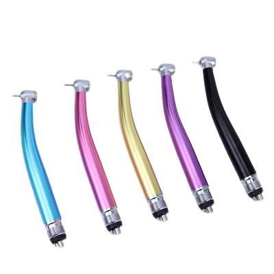 China Colorful Dental High Speed ​​Single Handpiece Water Jet 4/2 Holes Push Button Jet for sale