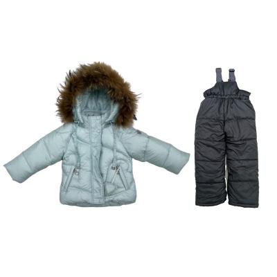 China Unisex One-Piece Kids Ski Suit Sets Waterproof Breathable Winter Children Skiing for sale