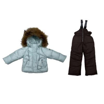 China Windproof Graphene Fabric Kids Thermal Ski Suit Winter Breathable Child Snowsuits Ski Suit for sale