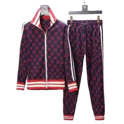 China 2023 Fashion Custom Mens Breathable Tracksuit Long Sleeve Over Sized Clothing Design Winter Tracksuit for sale