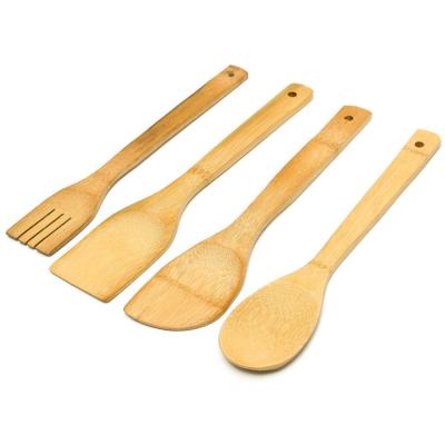 China China Kitchen Accessories Sustainable Reusable Bamboo Kitchenware Set for sale