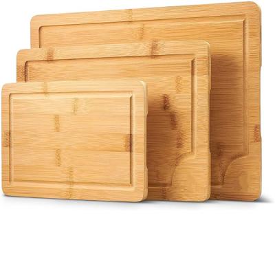 China Viable Cutting Boards for the Kitchen - Premium 3 Assorted Sizes Wooden Cutting Board for Cooking for sale