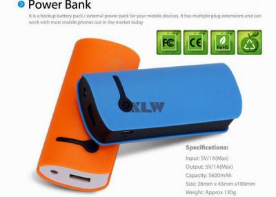 China Tubo portátil externo del poder para el banco del poder de los productos 5600mah de Digitaces en venta