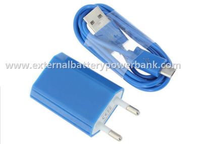 China A UE universal colorida do carregador do curso do carregador 5V 1A USB da parede obstrui para Samsung/iPhone à venda