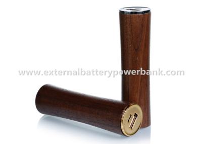 China Solid Wood Style Mini USB External Battery Power Bank For Smart Phone for sale