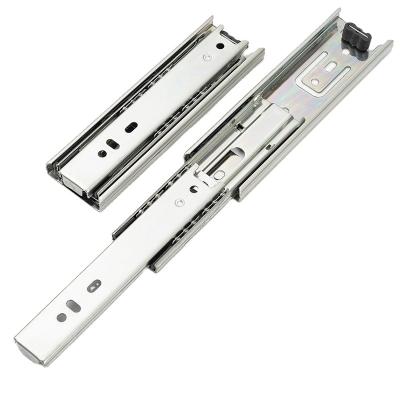 China Modern Kitchen Drawer Slides Furniture Hardware Fittings Full Extension Ball Bearing Handle for sale