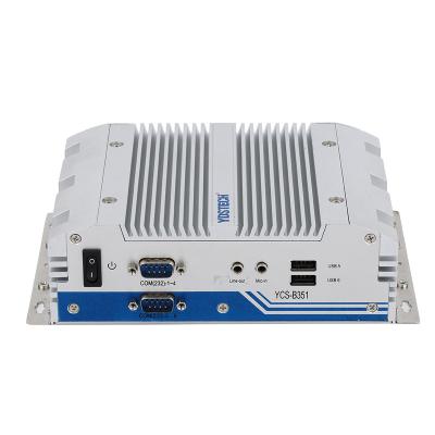 China CPU j1900 tdp Industrial Fanless Desktop PC 5-10w Power Consumption Low Power Computer Mini Pc 12v for sale