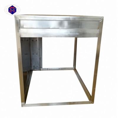 China Stainless / Aluminum / Iron / SECC customized high quality bending welding polished stainless steel frame for sale