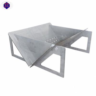 China Customized Stainless Steel Aluminum Stainless Steel Parts Sheet Metal Fabrication Working Light Stamping Pit for sale