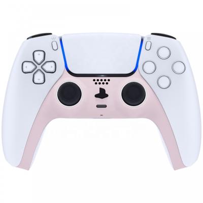 China PS5 Controller Replacement Shell Soft Touch Sakura Pink Decorative Trim PS5 Replacement Housing Cover Case For PS5 Controller for sale