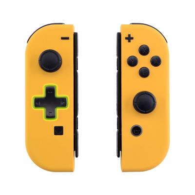 China Yellow Replacement Case Soft Touch Precaution Replacement Shells For NS right&left (Dpad Version) For NS Switch for sale