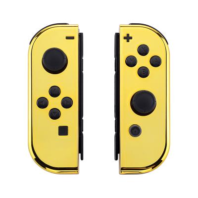 China Replacement Case Chrome Gold Handle Left New & Right Replacement Shells For NS Switch Handheld Controller Housing Sells for sale