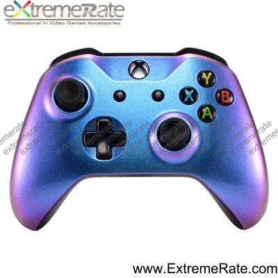 China spare & Decoration Chameleon Design Red Purple And Blue Housing Shell Cover For XBOX ONE S Wireless Controller for sale