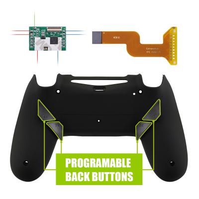 China Black DAWN Programable Remap Soft Touch Kit for PS4 Controller with Chip and Redesigned Back Shell and 4 Back Buttons for PS4 P4RM011 for sale