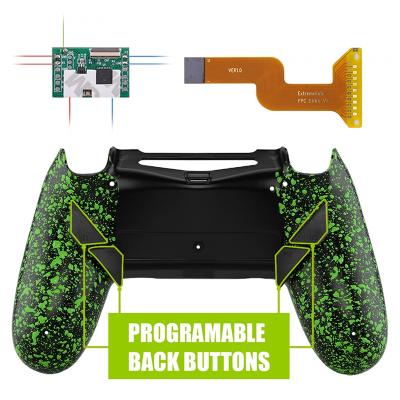 China DAWN Programable Remap Kit Textured Green for PS4 Controller with Chip and Redesigned Back Shell and 4 Back Buttons for PS4 P4RM010 for sale