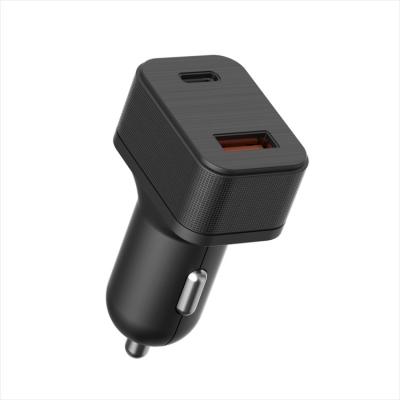 China For Charging Phone HENCA 36W Two Ports PD QC3.0 Mini Quick Car Charger Type C Mobile Phone Fast Charging Adapter For iPhone Huawei Xiaomi Samsung for sale