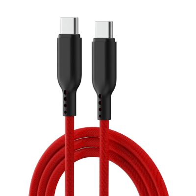 China MP3/MP4 Player ELEKER USB Type-C to Type-C Fast Type C Data Cable Mobile Phone USB Cable Tablet Laptop Phone QC PD Charging Cable for sale