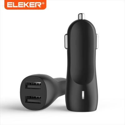 China Factory sale mobile phone HENCA usb car charger OEM 2USB cheap direct electric car charger mobile car charger for Samsung for sale