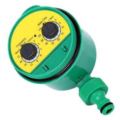 China Green Metal Garden Irrigation Controller Ball Valve Water Timer for sale