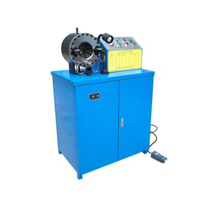 China Factory vertical automatic pipe crimping machine with 10 dies for sale