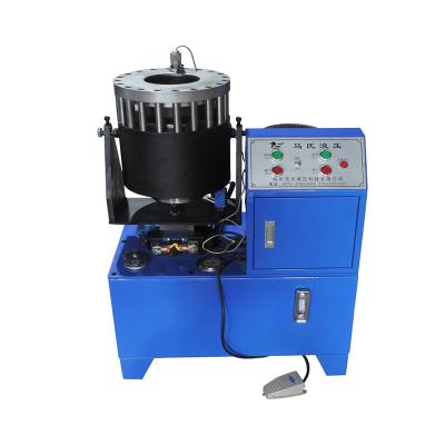 China 48mm Automatic Metal Tube Diameter Reducing Machine With Foot Switch for sale