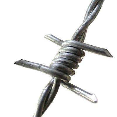 China Iron Wire Supplier Barbed Wire Roll Price Fence , Hot Dipped Galvanized Barbed Wire , Barbed Wire for sale