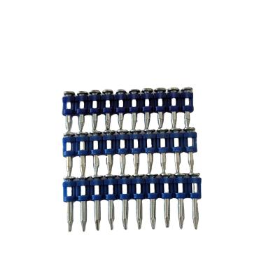 China Flat Concrete Nails Tempered Steel Concrete Nail Gun Pulling 65 To Harden Gas Steel Nails for sale