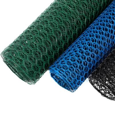 China Anti - Corrosion Hot Sale Hexagonal PVC Wire Netting / Chicken Wire Mesh for sale