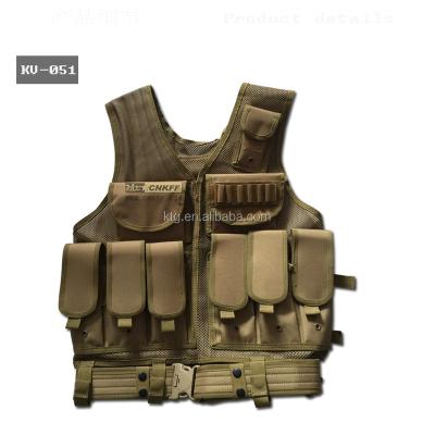 China Mesh Vest High Quality Military Breathable Gear Tactical Combat Vest With Holster For Police for sale