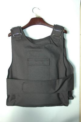 China Bullet Proof Black Nylon Military Bulletproof Vest for sale