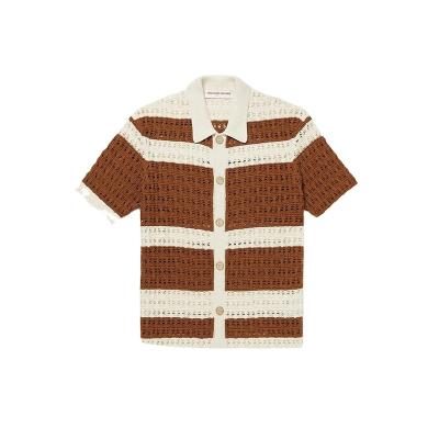 China Bus (Liner) Programmed Manufacturer Custom Logo OEM&ODM Knitted Embroidery Cardigan Ladies Fashion Jacquard Knit Loose Sweater Man's Cardigans With for sale