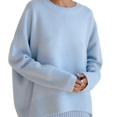 China 2023 Customs Scheduled Bus (liner) Custom Jacquard Fabric Fashion Clothes Women's Clothing OEM and ODM2023 Plus Size Sweaters Women Knit Girls' Sweaters for sale