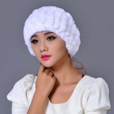 China Factory Real Rex Rabbit Fur Warmer Feeling Soft Smooth Smooth Feeling Women And Girls Fur Headband Wholesale Colored Fur Headband for sale