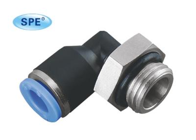 China Air Metric Push To Connect Fittings , Pneumatic Connectors Fittings One Touch Quick Release for sale