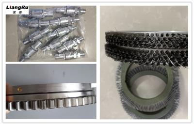 China A máquina Stenter de Stenter de matéria têxtil da roda de escova da cerda de arame escova à venda