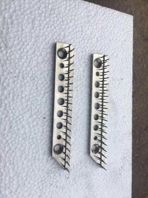 Cina Stenter parte il passo d'acciaio Bruckner Krantz Pin Bar Textile Spare Parts di Pin Plates 76/73mm in vendita