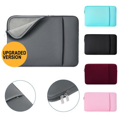 China Super Soft Lining Front Pocket Laptop Sleeve Laptop Bag Protection Computer Corner Bag for sale