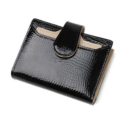 China high quality luxury fashionable rfid ladies purses rfid ladies leather wallets for sale