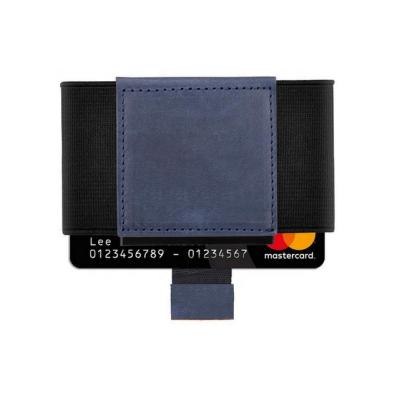 China New Fashion Men's Wallet Money Hold Small Leather Minimalist RFID Blocking Card Holders Wallet For Men for sale