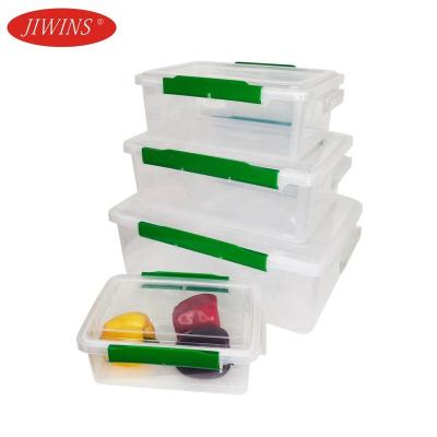 China High Quality Airtight Kitchen Food Storage Viable Food Box Containers With Lids Refrigerator Food Storage Container Box for sale