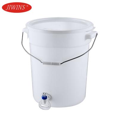 China Plastic Beverage Dispenser With Spindle Jiwins Factory Wholesale 20L Plastic Juice Beverage Drain Despenser Part With Spindle for sale