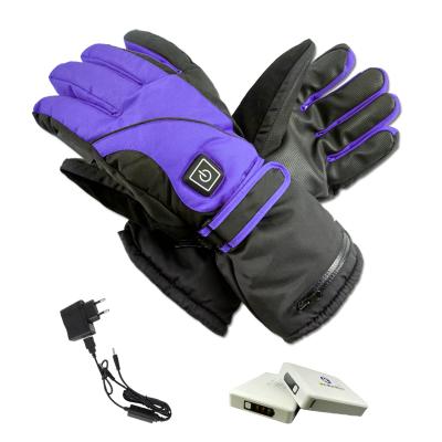 China Women Sport Baseball Batting Battery Heated Ski Gloves Breathable For Women for sale