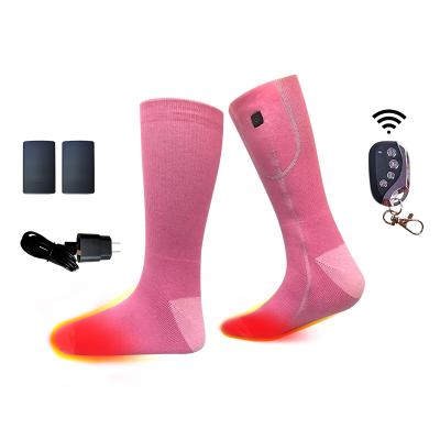 China Cheap NEW Ski Warm Winter Socks Men Women Passionate Socks Custom Logo Battery QUICK DRY Rechargeable for sale